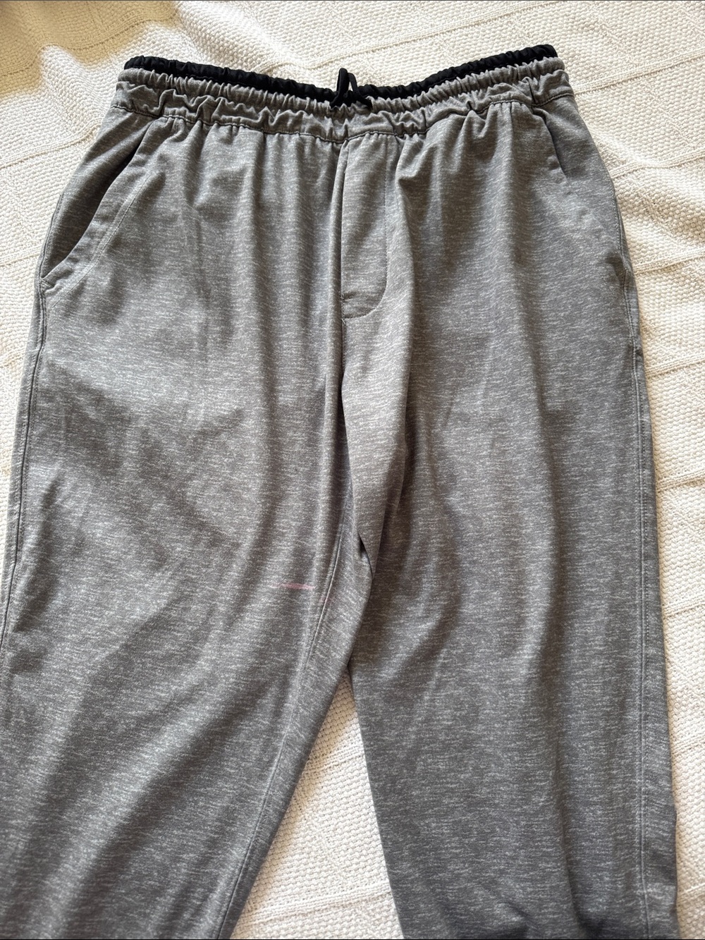 chubbies Men's Heather Gray Elastic-Waist Joggers